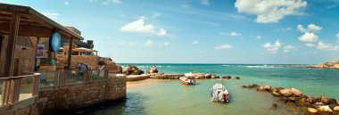 Caesarea, Israel . clipart