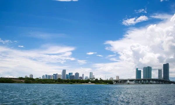 Miami uitzicht Stockfoto
