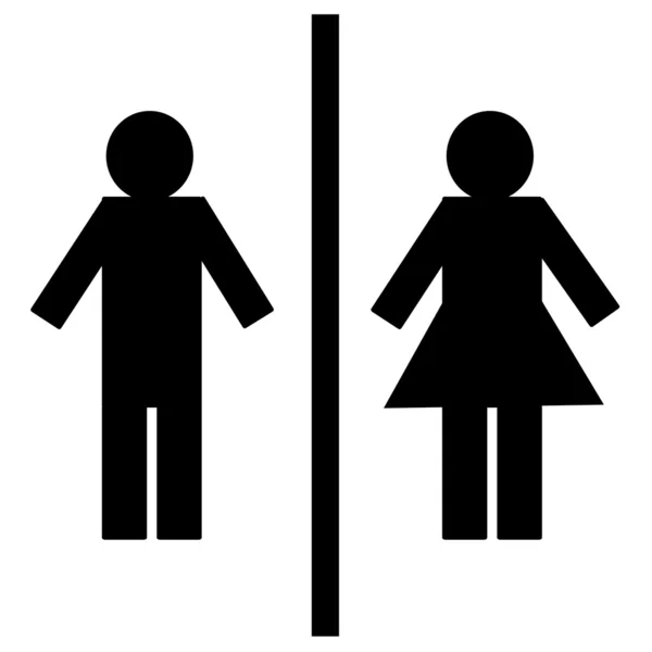 Isolation von Mann und Mädchen auf weißem Hintergrund — Stockfoto