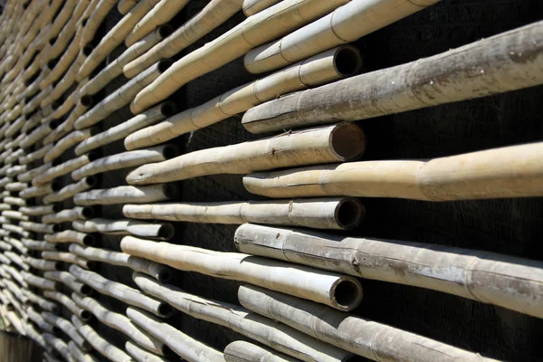 Patrón de estilo de pared de bambú — Foto de Stock