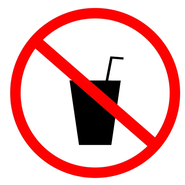 stock image No food and drink sign