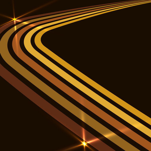 Ретро диско фон с эффектом прожектора
