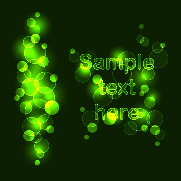 Abstract hi tech background with glow effect Stock Vector