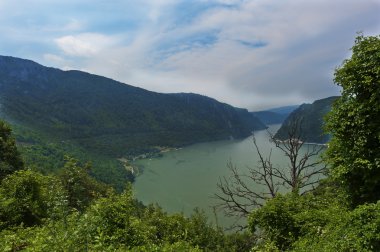 Peyzaj withdanube Sırbistan