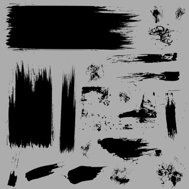 Grunge ahşap boya konturları