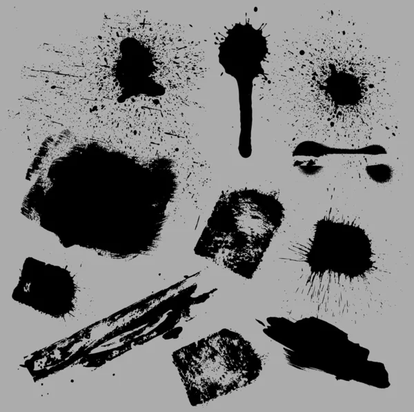 Grunge Wiiden textura Splash — Archivo Imágenes Vectoriales