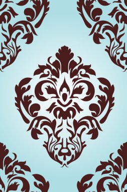 Damask Vector Pattern Designs clipart