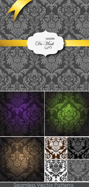 Seamless Damask Pattern