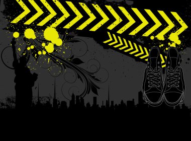 Urban Art Background clipart