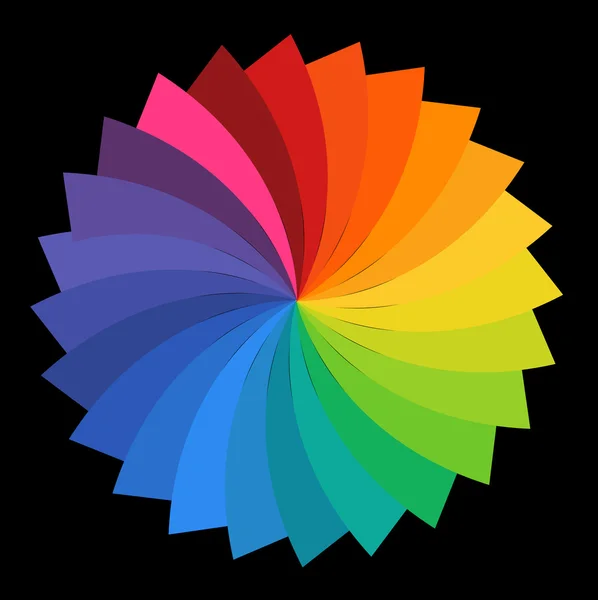 Krásné barevné pruhované květinovým motivem — Stockový vektor