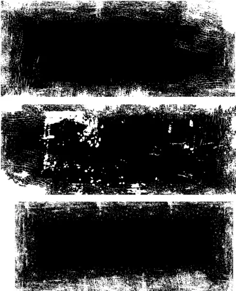 Творчі чорний текстури — стоковий вектор