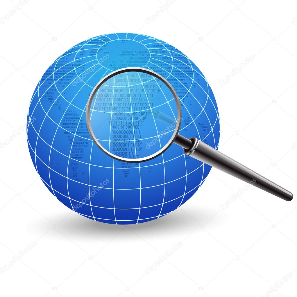 Searching Earth Icon