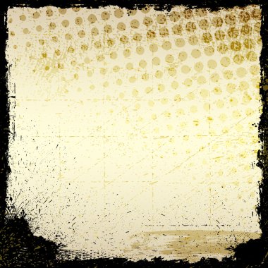 Isolated Dirty Halftone Background clipart