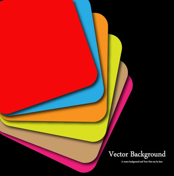 Шаблон цветовой палитры — стоковый вектор