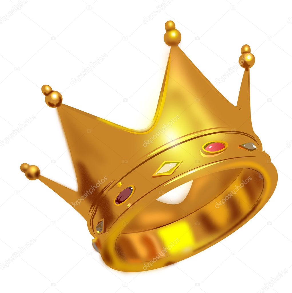 Golden King Crown