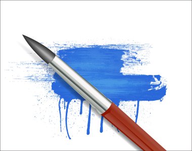 Painting Brush Illustration clipart