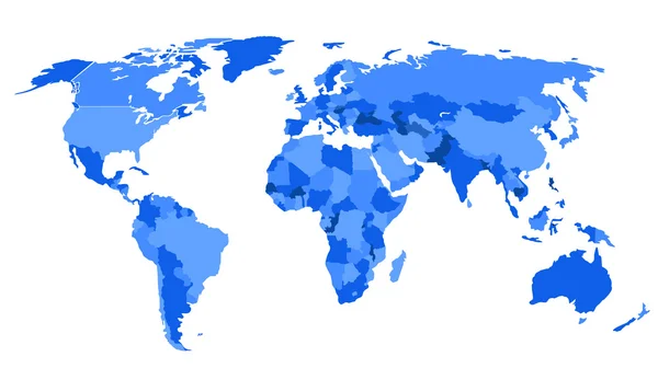 Konseptuelt verdenskart – stockvektor