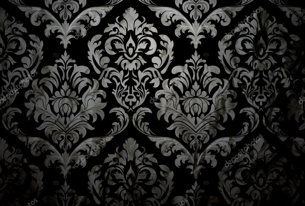 110 Black Damask Wallpaper Stock Photos HighRes Pictures and Images   Getty Images