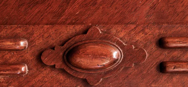 Sfondo astratto intaglio in legno — Foto Stock