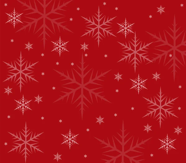 Xmas Snowflakes Background — Stock Vector