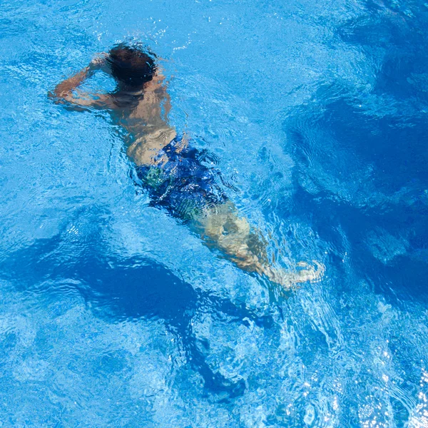 Swimming pool background — Stock Photo, Image