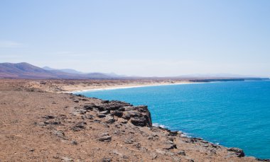 Fuerteventura, Kanarya Adaları, west coast plajları Güney