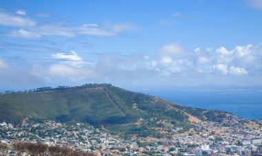 cape town ve sinyal tepe kenarı