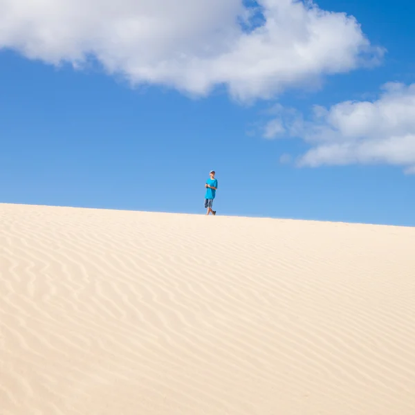 Fuerteventura; Corralejo sand dunes nature park — Stock Photo, Image