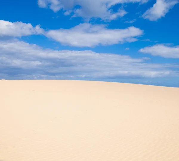 Fuerteventura; Corralejo песчаные дюны природный парк — стоковое фото