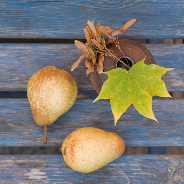 Still-life with pears — Stock Photo, Image