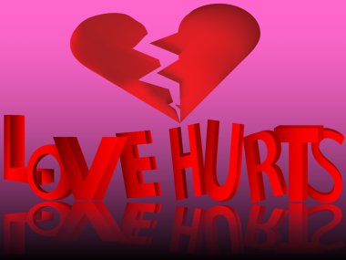 Broken heart clipart