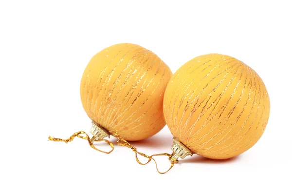 stock image Yellow balls for decoration