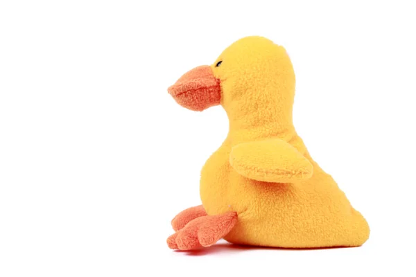 Toy fluffy duck — Stock Photo, Image
