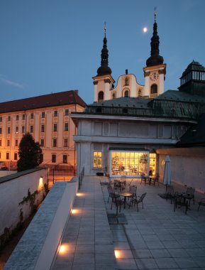 Terrace of the Museum of Art clipart