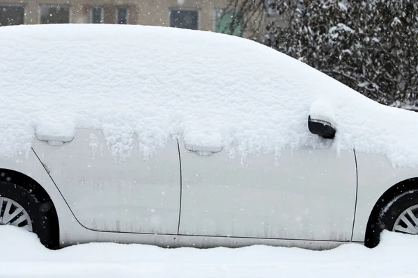 Αυτοκίνητα το χειμώνα — Φωτογραφία Αρχείου