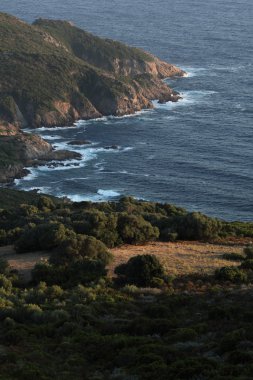 güzel corsica sahil