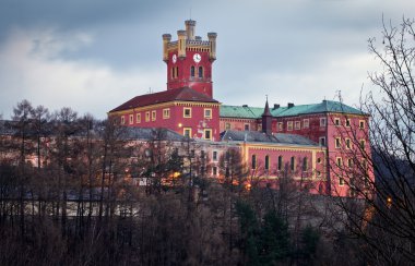 Mirov castle (turned into penitentiary), Czech republic clipart