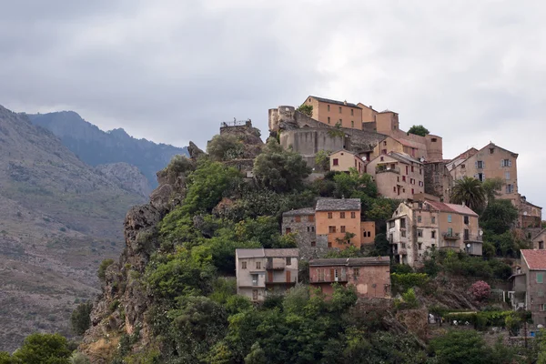View of Corte, Corsica, France — Stock Photo, Image