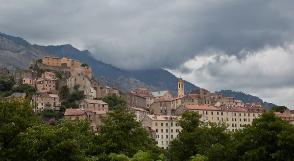 View of Corte, Corsica, France Royalty Free Stock Images