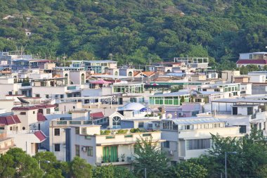 Rural villages in Hong Kong clipart