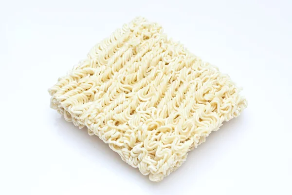 Instant noodles isolated on white background — Stock Photo, Image