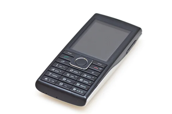 Telefone celular isolado no fundo branco — Fotografia de Stock