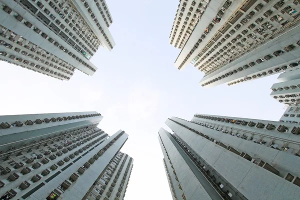 홍콩 아파트 블록 — 스톡 사진