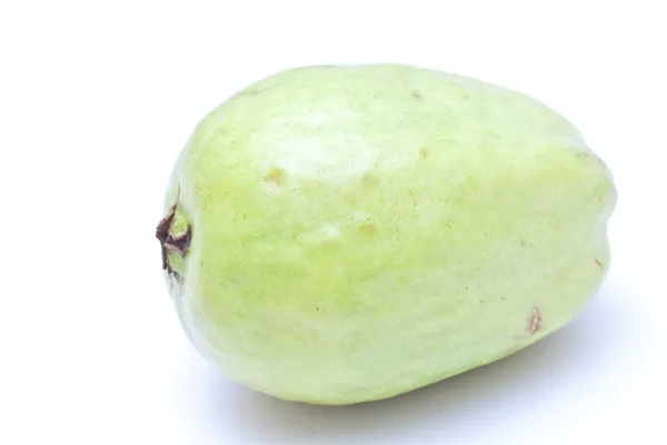 Guava diisolasi di latar belakang putih — Stok Foto