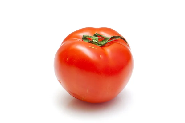 白色背景的新鲜番茄 — 图库照片