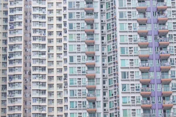 Hong Kong blocos de apartamentos — Fotografia de Stock