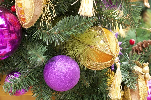 Kerstmis decoratie achtergrond — Stockfoto