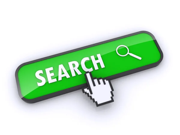 Botón de búsqueda — Foto de Stock