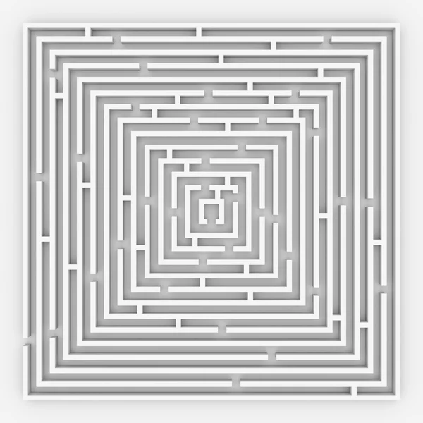 3D maze — Stock Photo, Image