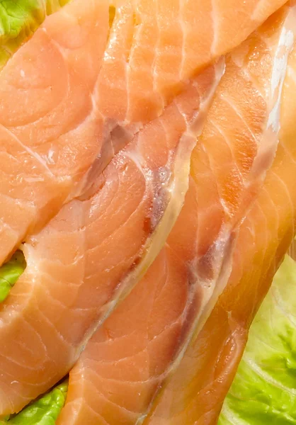 Filet de saumon frais — Photo